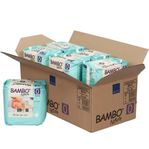 Πάνες Bambo Nature No0 (1-3kg) kib 144τεμ.