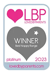 Loved by Parents Awards Best-Nappy-Range-PLATINUM-2023