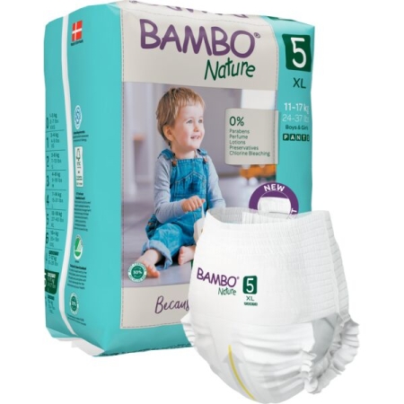 Βρεφικές Πάνες Βρακάκι Bambo Nature Νο5 (11-17kg)