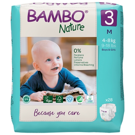 Πάνες-Bambo-Nature-Νο3-front