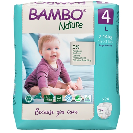 Πάνες-Bambo-Nature-Νο4-front