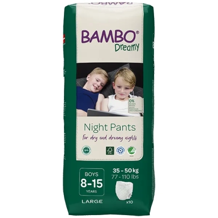 Πάνα Βρακάκι Νυκτός Bambo Dreamy, Boys 35-50kg