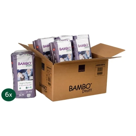 Πάνα Βρακάκι Νυκτός Bambo Dreamy, Girls 35-50kg Συσκ. 60τεμ.