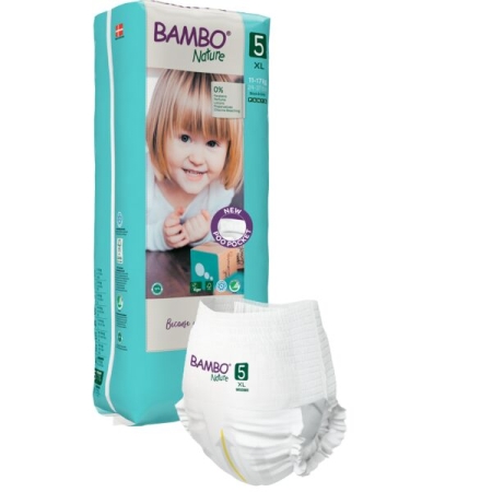 Βρεφικές Πάνες Βρακάκι Bambo Nature Νo5 Tall Pack (11-17kg)