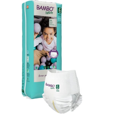 Βρεφικές Πάνες Βρακάκι Bambo Nature Νo6 Tall Pack (15kg+)