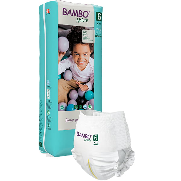 βρεφικές πάνες βρακάκι Bambo Nature Bambo Nature-Νο6-TALL