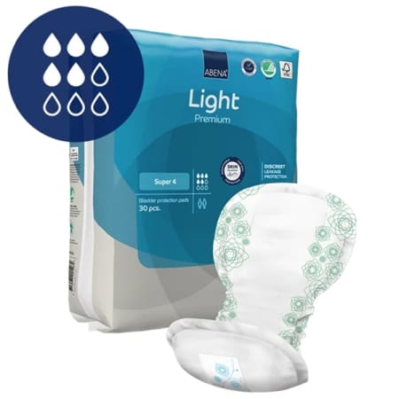 Σερβιέτες ABENA Light Super No4, 30τεμ.