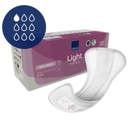 Σερβιέτες ABENA Light Ultra Mini No0, 24τεμ.