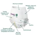 Βρεφικές Πάνες Βρακάκι Bambo Nature Νo8 (19+kg) χαρακτηριστικά